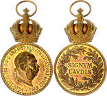Austria Military Merit Medal "Signum Laudis" 1890