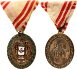 Austria Bronze Medal of Honor Decoration of the Red Cross 1914