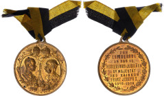 Austria 60th Anniversary of the Coronation Medal 1908