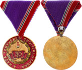 Hungary Republic Medal for Long Service in the Army 30 Years of Service 1975