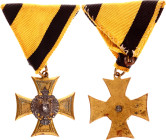 Austria - Hungary Military Long Service Decoration I Class (Officers) for 25 Years