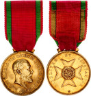 Germany - Empire Ducal Saxony-Ernestine House Order Medal of the Order 1895 -1905