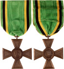 Germany - Empire Saxony Cross of Honor for Warrrior and Military Association 1902