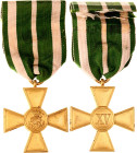 Germany - Empire Saxony Military Long Service I Class Cross for 15 Yeras 1913 -1918