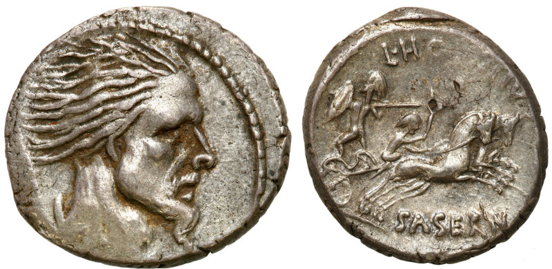 Collection of Ancient coins
Roman Republic. L. Hostilius Saserna, 48 B.C. Denar...