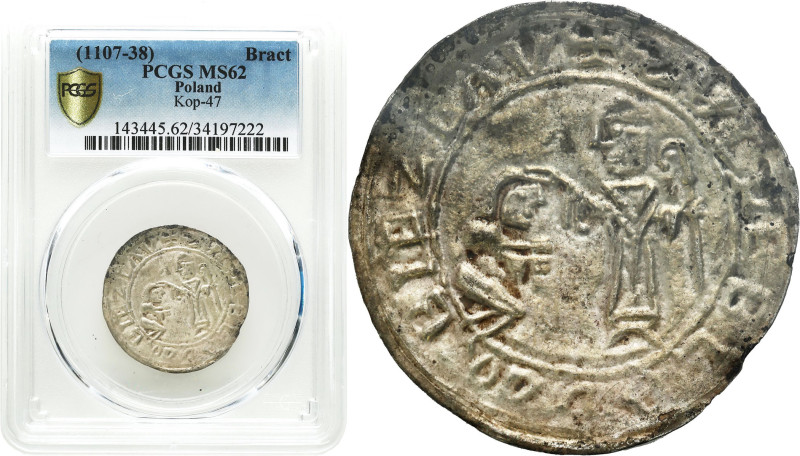 COLLECTION Medieval coins
Bolesław III Krzywousty (1102-1138). Brakteat protekc...