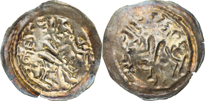 COLLECTION Medieval coins
Mieszko III Stary (1138-1202). Brakteat łaciński, ksi...