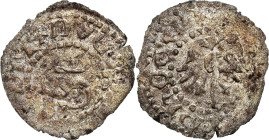 COLLECTION Medieval coins
Siemowit IV Mazowiecki (1374-1425). Trzeciak bez daty, Płock, - RARITY R6 

Aw.: Monodram „S”, napis w otoku: DUCIS SEMOV...
