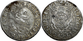 Sigismund III Vasa 
Zygmunt III Waza. Ort - 18 Groszy (Groschen) 1612, Danzig -RARE YEAR 

Aw.: Popiersie króla w prawo, w koronie i zbroi. W otoku...