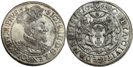 Sigismund III Vasa 
Zygmunt III Waza. Ort - 18 Groszy (Groschen) 1616, Danzig - BEAUTIFUL 

Aw.: Popiersie króla w prawo, w koronie, w zbroi i w ko...