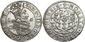 Sigismund III Vasa 
Zygmunt III Waza. Ort - 18 Groszy (Groschen) 1623, Danzig - BEAUTIFUL 

Aw.: Popiersie w koronie i zbroi z wyłożonym krótkim ko...