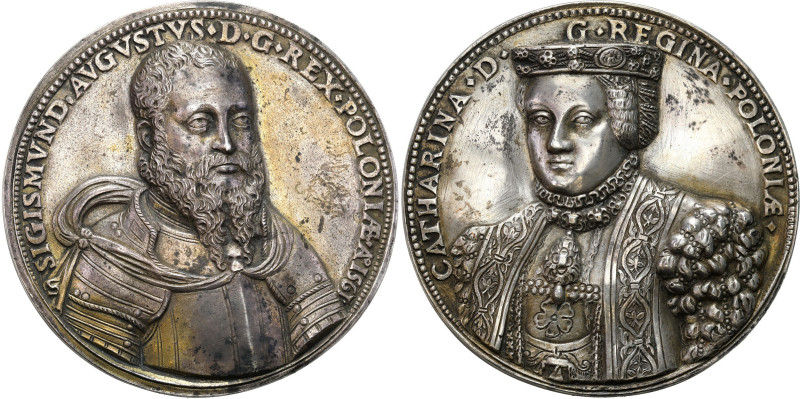 Medals
Zygmunt II August and Catherine of Austria. Medal 1561 - RARITY 

Aw.:...