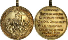 Medals
Religious medal for baptism 1631, Wadysaw IV - Sebastian Dadler 

Aw.: Scena hołdu trzech króli i podwójny napis wokoło EIN REINER GLAVB, EI...