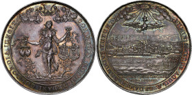 Medals
John II Casimir. Medal 1653, Danzig, silver - BEAUTIFUL 

Aw.: Panorama miasta wzorowana na medalu Dadlera z 1642 roku, u góry Orzeł w koron...