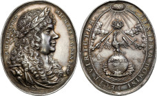 Medals
Micha Korybut Winiowiecki, Oval Coronation Medal 1669 - BEAUTIFUL AND VERY RARE 

Bardzo rzadka seria medali wybitych w złocie i srebrze z o...