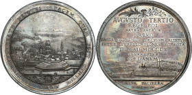 Medals
August III, the Saxon. Medal 1760, 100 years of peace in Oliwa - BEAUTIFUL 

Aw.: Widok miasta Gdańska z fortyfikacjami, w oddali statki na ...