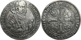 Related to Poland, Silesia, Pomerania, Prussia 
Silesia, Fr. Karniowskie, Jerzy Fryderyk. 2 Taler (thaler) doppeltaler) 1599, Karniw - RARE 

Aw.: ...