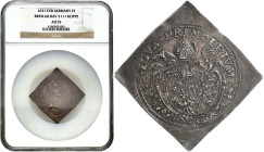 Related to Poland, Silesia, Pomerania, Prussia 
Silesia, Wrocaw - Diocese. Charles Ferdinand Waza (1625-1655). Two-dollar clip (Doppeltaler-Klippe) 1...