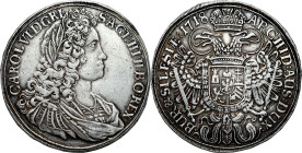 Related to Poland, Silesia, Pomerania, Prussia 
Silesia. Charles VI (1711-1740). Taler (thaler) 1718, Wrocaw 

Aw: Popiersie Karola VI w prawo, leg...