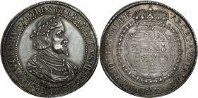 World coins 
Ferdinand III (1637-1657). Doppeltaler - 2 thalers 1641 copy from 1639, Graz 

Lekko przetarte tło awersu, rewers świeży. Wiekowa paty...
