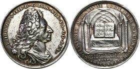 World coins 
Denmark. Frederik IV (1699-1730). Medal 1717 - 200th anniversary of the Reformation - RARE 

Aw.: Popiersie Fryderyka IV prawo na pier...