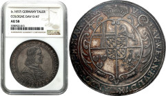 World coins 
Germany, Kln. Maximilian Heinrich von Bayern (1650-1688). Taler (thaler) undated (1657), Bonn NCC AU58 (MAX) - RARITY 

Aw.: Popiersie...
