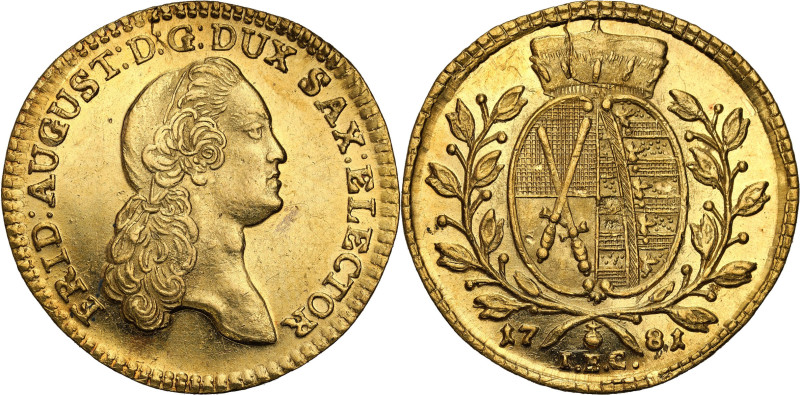 World coins 
Germany, Saxony. Friedrich August III (I). (1763-1827). Ducat (Duk...