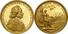 World coins 
Germany, Wrzburg. Christoph Franz von Hutten (1724-1729). Medal 1724, weight 10 Ducat (Dukaten) - RARITY 

Aw.: Popiersie w religijnym...