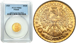 Poland II Republic - coins
II Republic of Poland. 10 zlotys 1925 Bolesaw Chrobry PCGS MS66 (2 MAX) - BEAUTIFUL 

Jeden z najładniejszych egzemplarz...