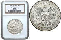 Poland II Republic - coins
II Republic of Poland. 10 zlotys 1933 Sobieski NGC MS62 - BEAUTIFUL 

Piękny egzemplarz, intensywny połysk menniczy i ws...