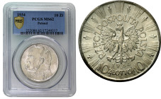 Poland II Republic - coins
II Republic of Poland. 10 zlotys 1934 Pilsudski Strzelecki PCGS MS62 - BEAUTIFUL and RARE 

Najtrudniejszy rocznik do zd...