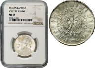 Poland II Republic - coins
II RP. 5 zlotych 1936 Pilsudski NGC MS64 

Wyśmienicie zachowany egzemplarz z pełnym lustrem menniczym.Bardzo wysoka oce...