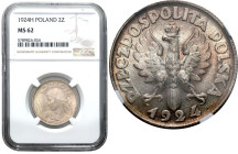 Poland II Republic - coins
II RP. 2 zlote 1924 literka H, Birmingham NGC MS62 - RARITY 

Jedna z najrzadszych monet obiegowych II RP.Tego typu mone...