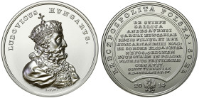 Treasures of Stanislaw August collection - silver
III RP. 50 zlotych 2014 Skarby Stanisława Augusta Ludwik Węgierski 

Piąta moneta z serii Skarby ...