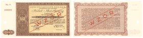 Banknotes
Treasury Ticket 50,000 zlotys 1945 - A - WZ R - ISSUE 

Emisja Biletów Skarbowych bardzo chętnie włączana jest przez kolekcjonerów bankno...