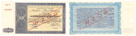 Banknotes
Treasury Ticket of 10,000 zlotys 1945 - B - 2nd issue - WZR - ISSUE 

Emisja Biletów Skarbowych bardzo chętnie włączana jest przez kolekc...