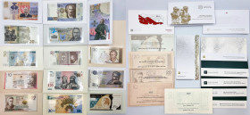 Banknotes
KOMPLET banknotów kolekcjonerskich NBP 2006-2022 – 14 szt 

Wspaniały kompletny zestaw banknotów NBP 2006-2022 w emisyjnych, pięknych sta...