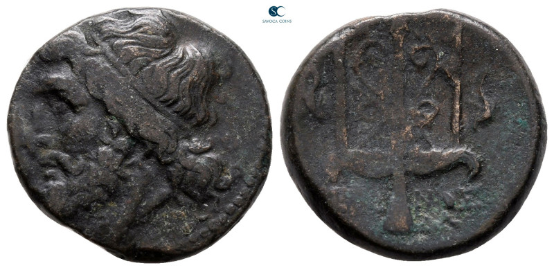Sicily. Syracuse. Hieron II 275-215 BC. 
Bronze Æ

18 mm, 6,02 g



nearl...