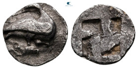 Macedon. Eion circa 500-400 BC. Trihemiobol AR