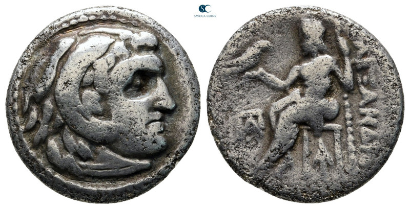 Kings of Macedon. Kolophon. Alexander III "the Great" 336-323 BC. 
Drachm AR
...
