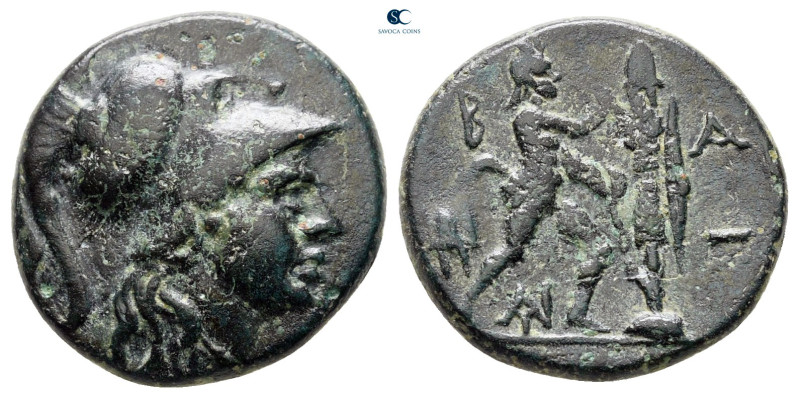 Kings of Macedon. Uncertain mint. Antigonos II Gonatas 277-239 BC. 
Bronze Æ
...
