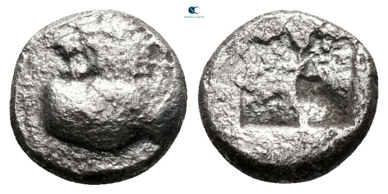 The Thracian Chersonese. Chersonesos circa 515-493 BC. 
Diobol AR

9 mm, 1,18...