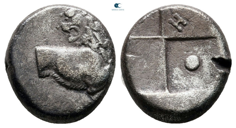 The Thracian Chersonese. Chersonesos circa 386-338 BC. 
Hemidrachm AR

13 mm,...