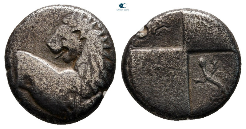 The Thracian Chersonese. Chersonesos circa 386-338 BC. 
Hemidrachm AR

13 mm,...