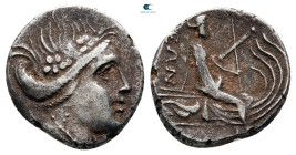 Euboea. Histiaia circa 300-100 BC. Tetrobol AR