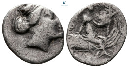 Euboea. Histiaia circa 300-100 BC. Tetrobol AR