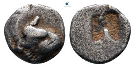 Asia Minor. Uncertain mint circa 450-400 BC. Hemiobol AR