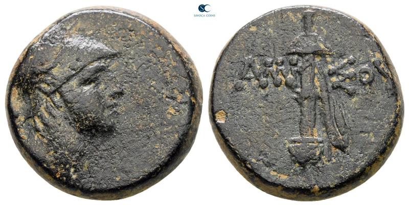 Pontos. Amisos. Time of Mithradates VI Eupator 120-63 BC. 
Bronze Æ

19 mm, 8...