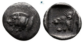 Mysia. Kyzikos circa 525-475 BC. Hemiobol AR