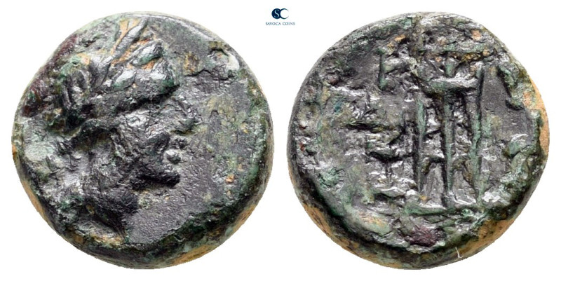 Mysia. Kyzikos circa 300-200 BC. 
Bronze Æ

11 mm, 1,60 g



nearly very ...